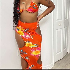 Two Piece floral set